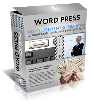 Wordpress auto content generator