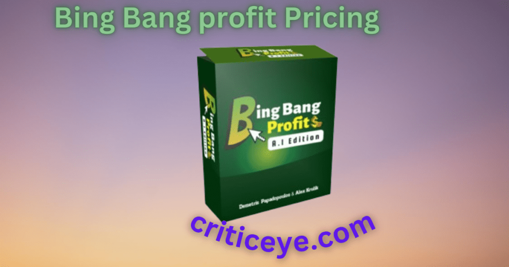 Bing Bang profits