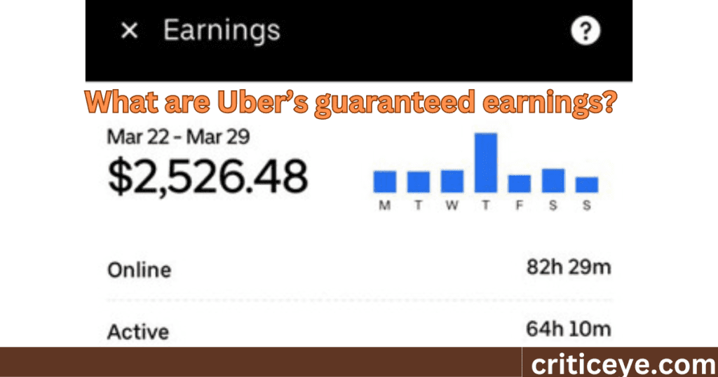 Uber Pay Guaranteed Earnings