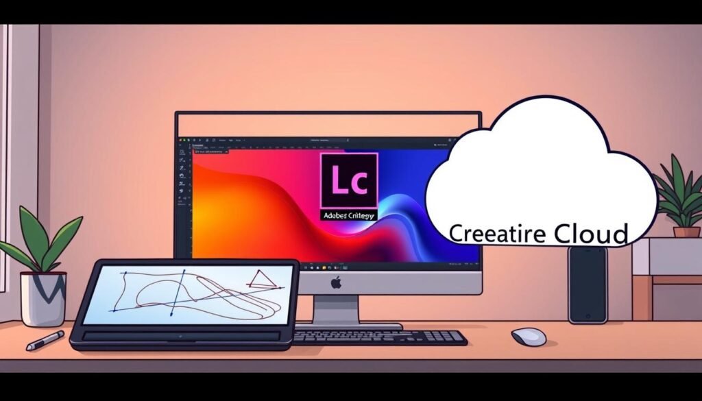 Adobe Creative Cloud graphic design software