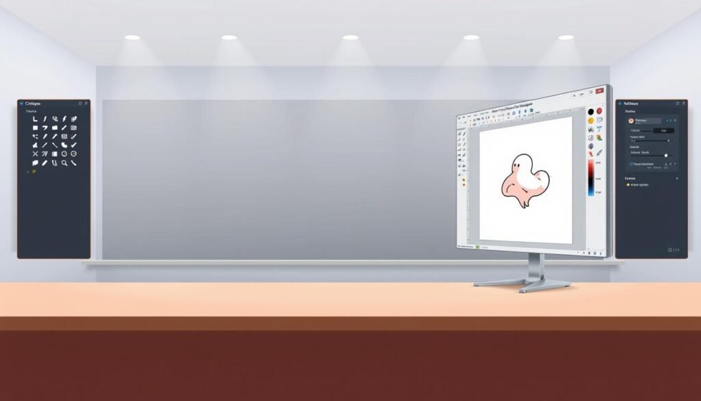 Inkscape graphic design software interface