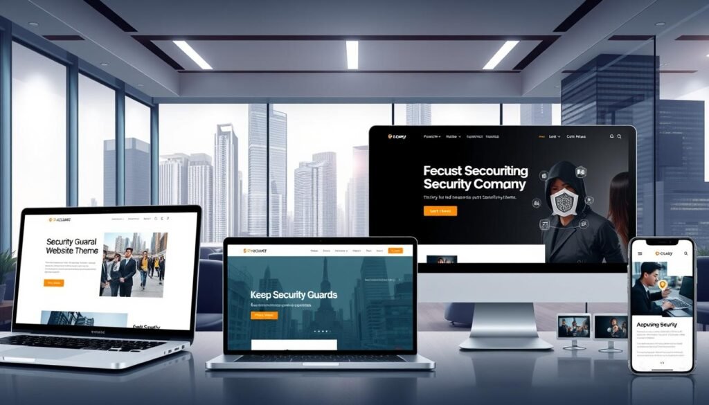 Elementor Themes for Security Companies