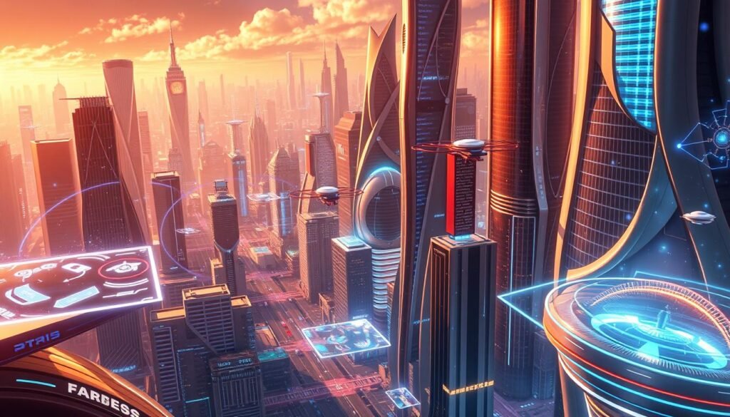 Futuristic Themes in MidJourney