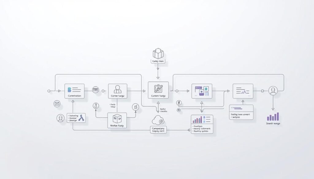 Marketing Workflow Diagram
