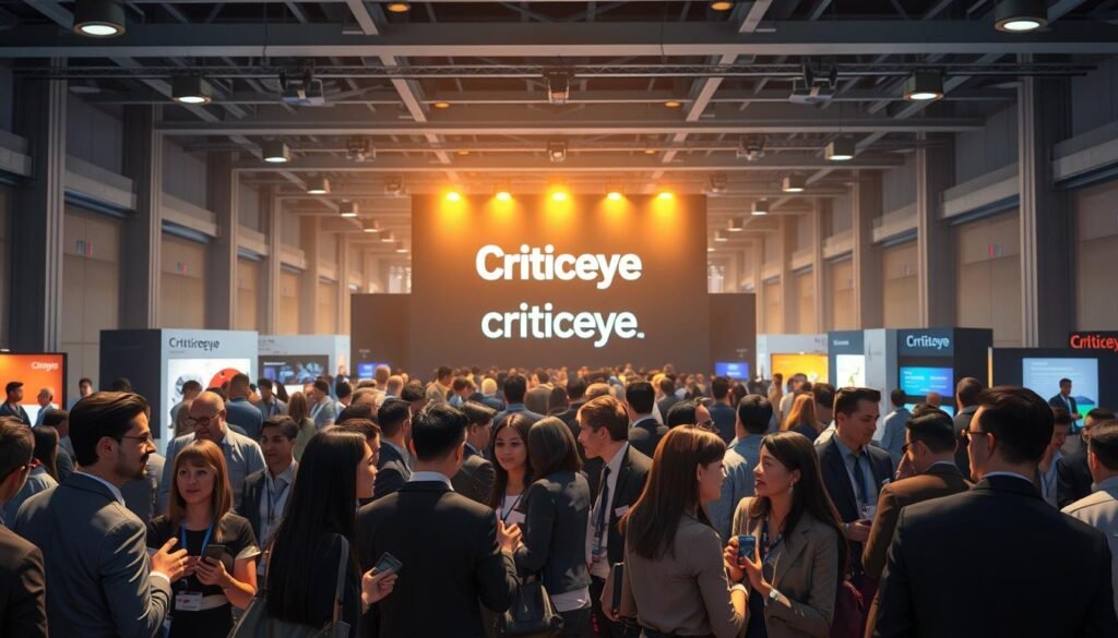 Networking at industry events
