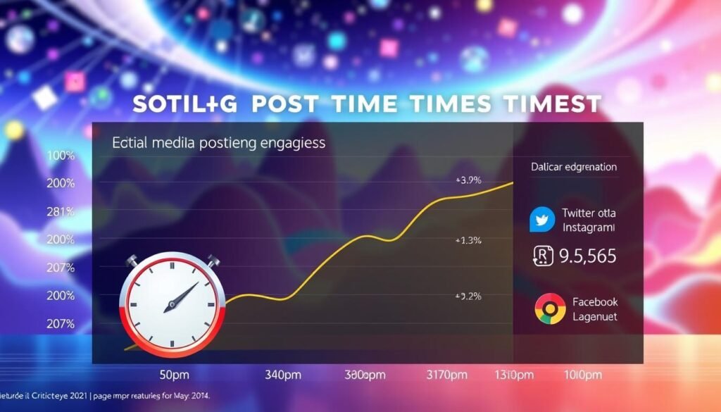 Optimal social media posting times