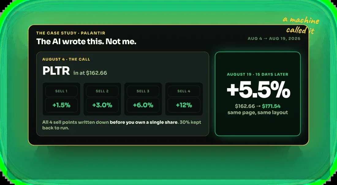AI Trading Engine dashboard