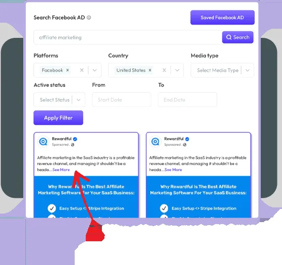 Social Beaver A.I dashboard